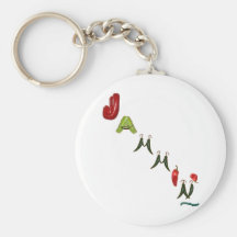 Jammin' Chilli Peppers Key Chains