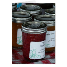 Jams and Jellies Greeting Cards