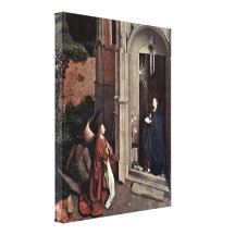 Jan van Eyck - Annunciation Gallery Wrapped Canvas