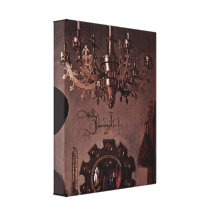 Jan van Eyck - Concave mirror Stretched Canvas Prints