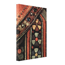 Jan van Eyck - Robe of Mary Gallery Wrap Canvas