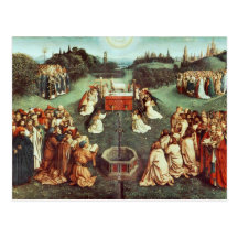 Jan Ven Eyck Art Post Card