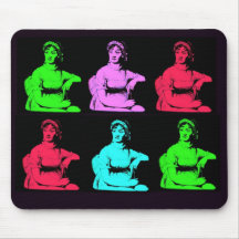 Jane Austen Collage Mousepad