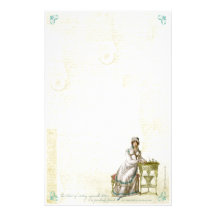 Jane Austen Inspired Stationery I