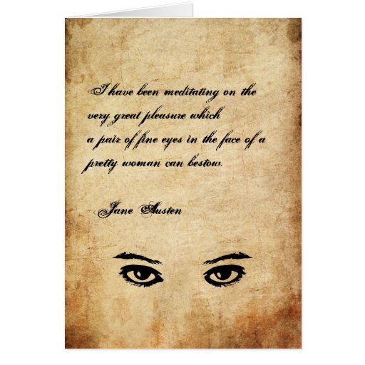 famous quote from jane austen s pride prejudice add your own text to ...