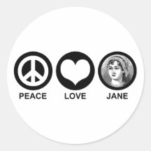 Jane Austen Sticker