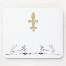 Jane Austen writing. Mousepads