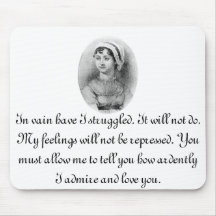 Jane Austen's Pride Mousepad