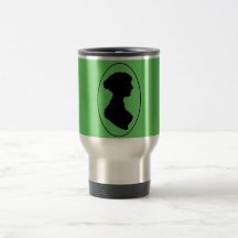 Jane Austen's Silhouette Mug
