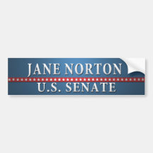 Jane Norton Bumper Stickers