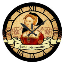 Jane Seymore Round Wallclocks