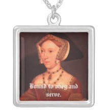 Jane Seymour Motto Necklace