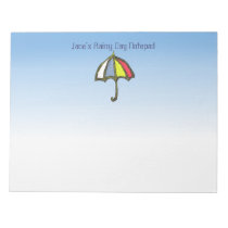 Jane's Rainy Day Activity Umbrella Notepad (L) notepads