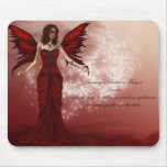 January Birthstone Fairy Mousepad