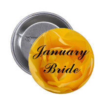January Bride Button
