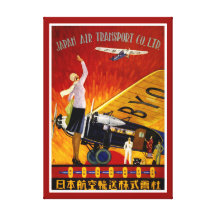 Japan Air Transport - M Canvas Prints