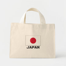 Japan Flag Bags