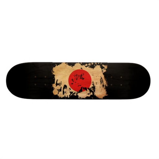 Japan Flag Skate Board Decks