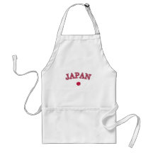 Japan football design aprons
