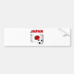 japan soccer football  bumper sticker