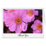 Japanese Anemone Thank You Card