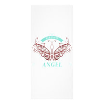 Japanese Angel Rack Card Template