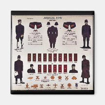 Japanese Army Fridge Magnet