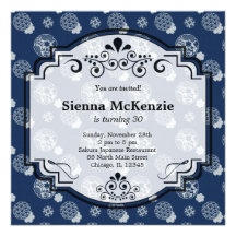 Japanese Birthday theme Personalised Invite