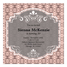 Japanese Birthday theme Personalized Announcement