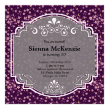 Japanese Birthday theme Personalized Invite