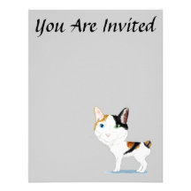 Japanese Bobtail Caricature Announcements