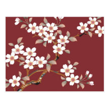 Japanese Cherry Blossoms Postcards