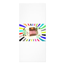 Japanese confectionery swirl rack card