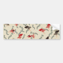 Japanese Goldfish Bumper Sticker