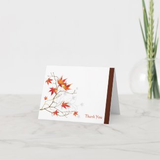 Japanese Maple Note Card