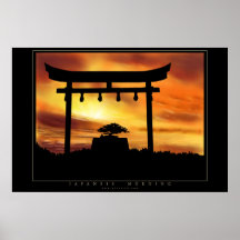 Japanese Morning Poster