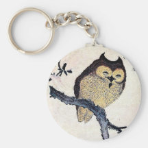 Japanese Owl Keychain