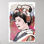 Japanese Watercolour Print