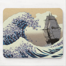 JAPANESE WAVES MOUSEPAD