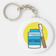 jar of mayonnaise keychains