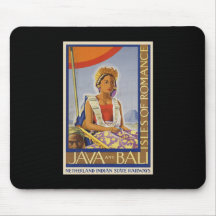 Java and Bali Isles of Romance Mouse Pads