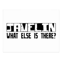 Javelin What Else Is There? Postcards