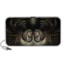 Jaws Fractal Artwork Speaker