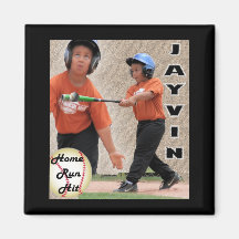 Jayvin Home Run Collage Fridge Magnets