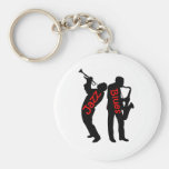 Jazz and Blues Keychains