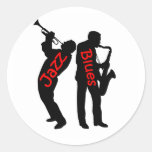 Jazz and Blues Sticker