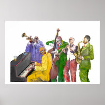 "Jazz band" Posters