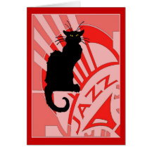 Jazz Cat Cards