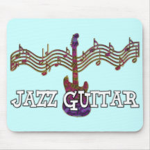JAZZ GUITAR MOUSEPAD