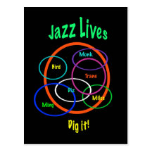 Jazz Lives Postcards